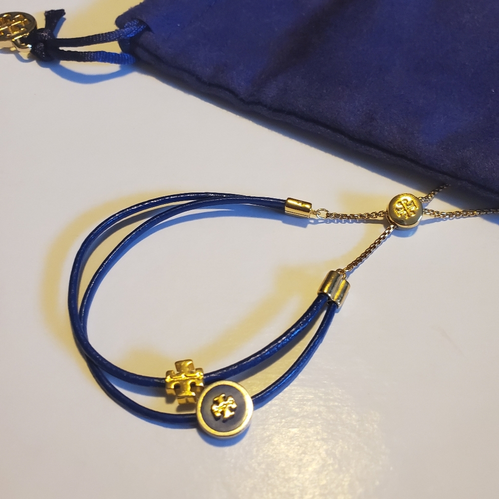 Tory Burch leather bracelet